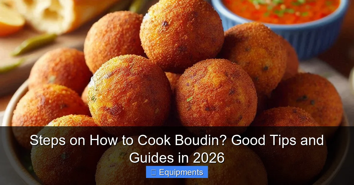 Steps on How to Cook Boudin? Good Tips and Guides in 2026