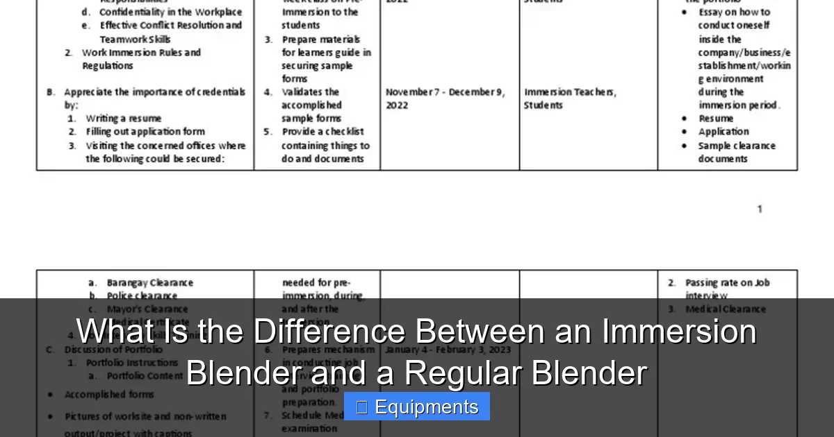 What Is the Difference Between an Immersion Blender and a Regular Blender