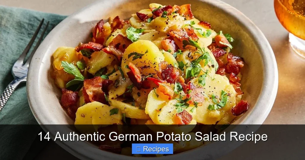 14 Authentic German Potato Salad Recipe