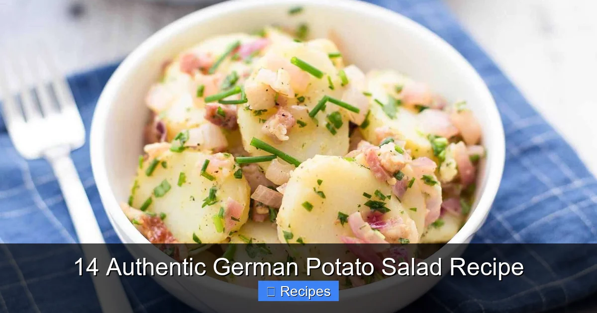 14 Authentic German Potato Salad Recipe
