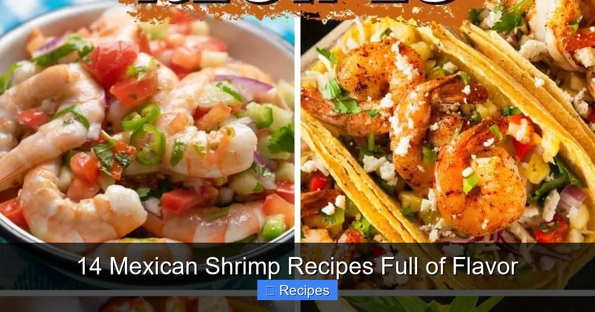 14 Mexican Shrimp Recipes Full of Flavor