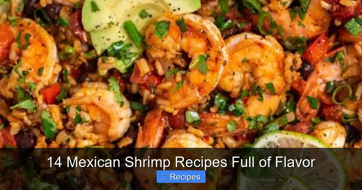 14 Mexican Shrimp Recipes Full of Flavor