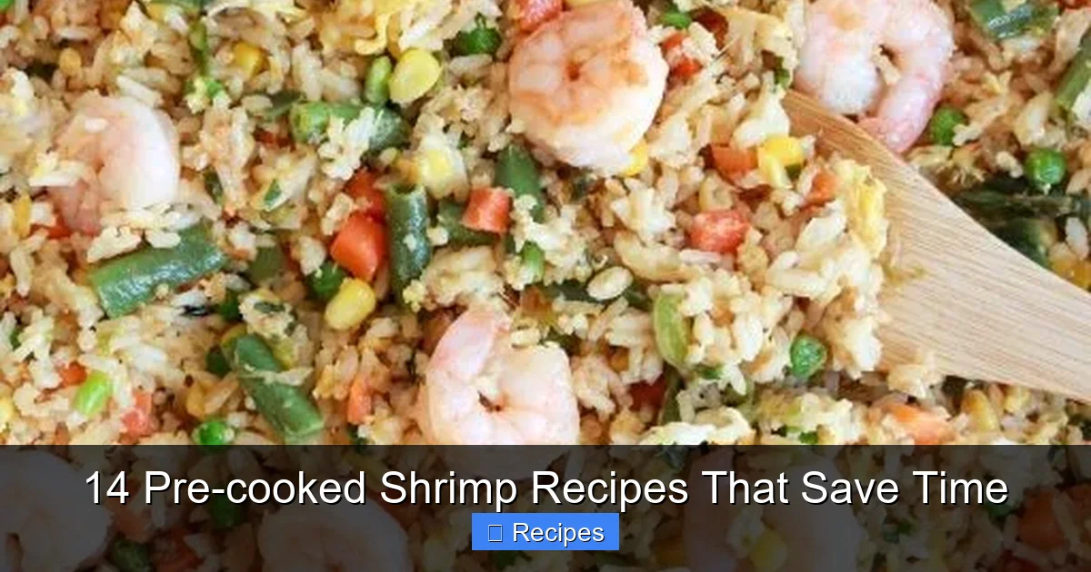 14 Pre-cooked Shrimp Recipes That Save Time