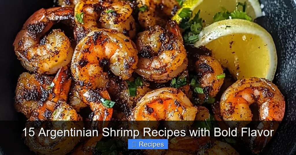 15 Argentinian Shrimp Recipes with Bold Flavor