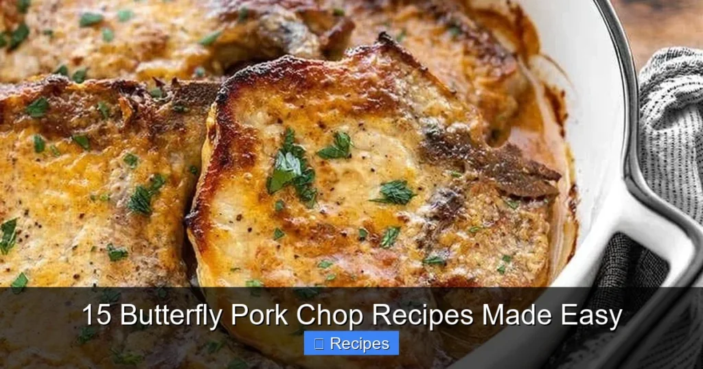15 Butterfly Pork Chop Recipes Made Easy