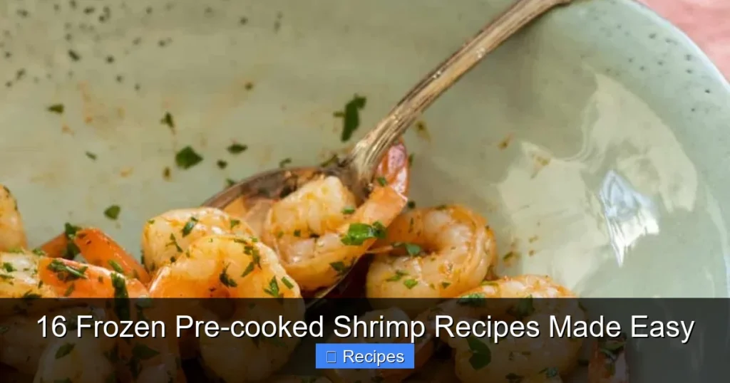 16 Frozen Pre-cooked Shrimp Recipes Made Easy