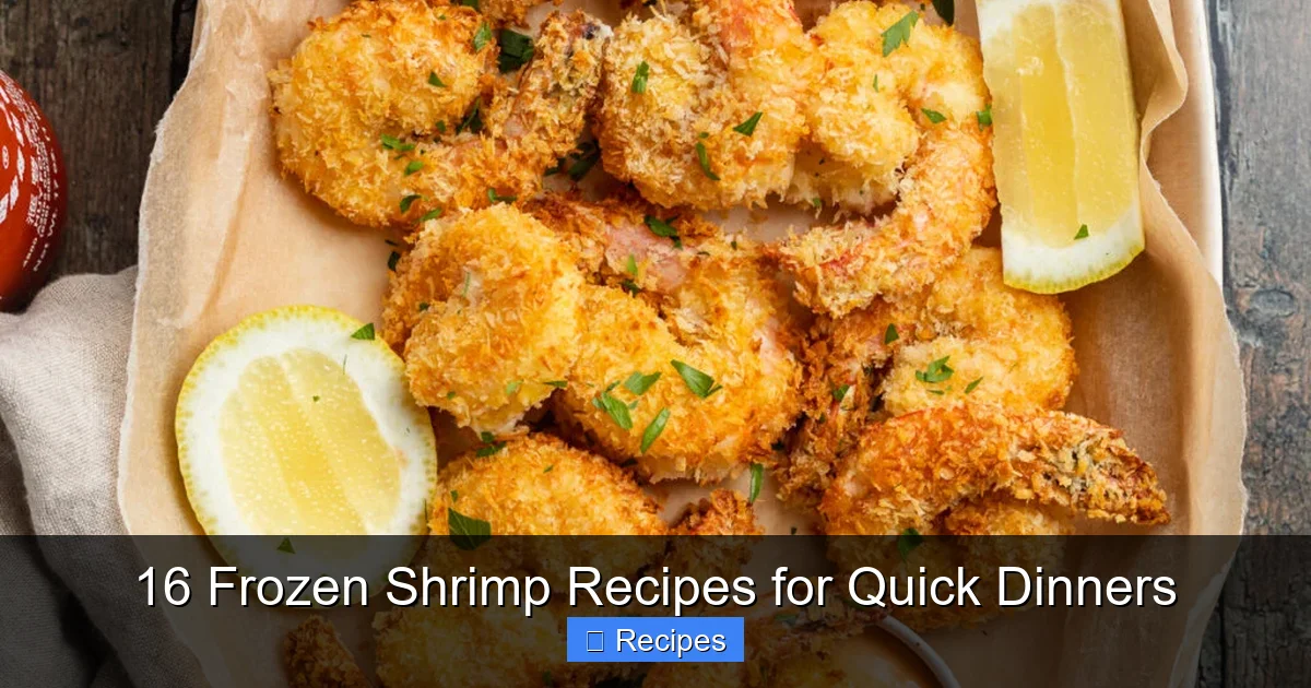 16 Frozen Shrimp Recipes for Quick Dinners