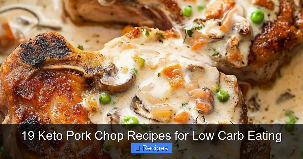 19 Keto Pork Chop Recipes for Low Carb Eating
