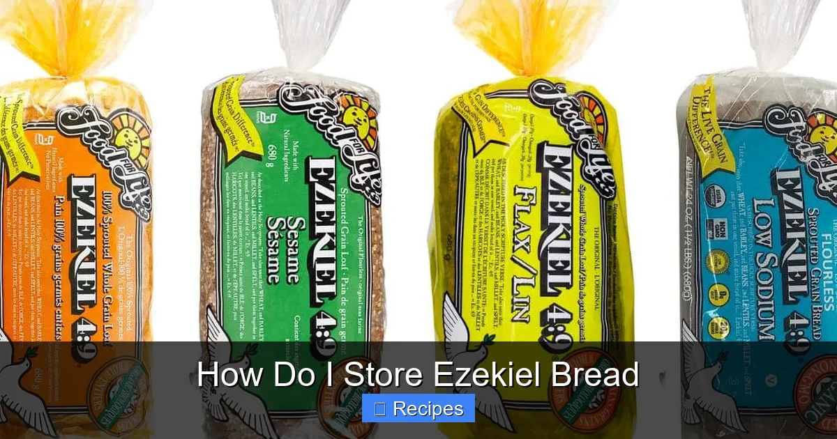 How Do I Store Ezekiel Bread