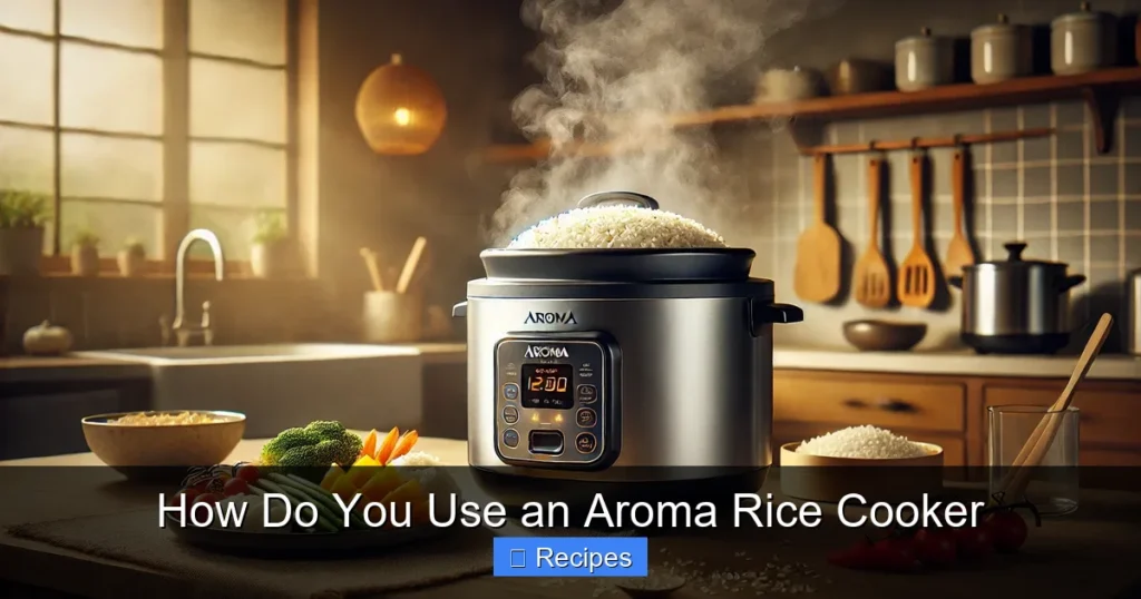 How Do You Use an Aroma Rice Cooker