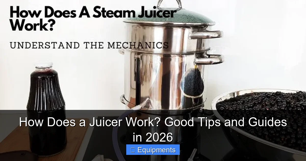 How Does a Juicer Work? Good Tips and Guides in 2026