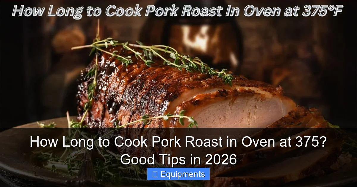 How Long to Cook Pork Roast in Oven at 375? Good Tips in 2026