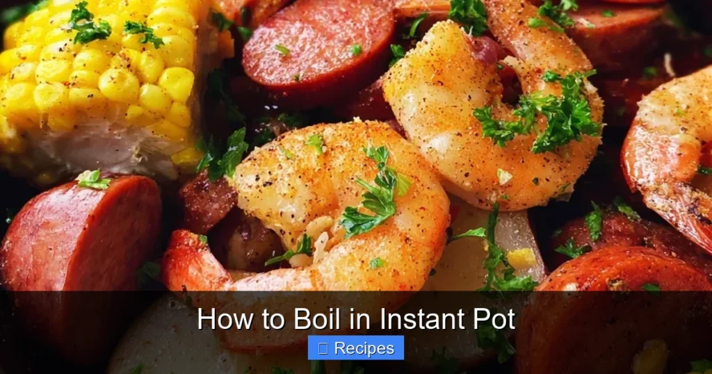 How to Boil in Instant Pot