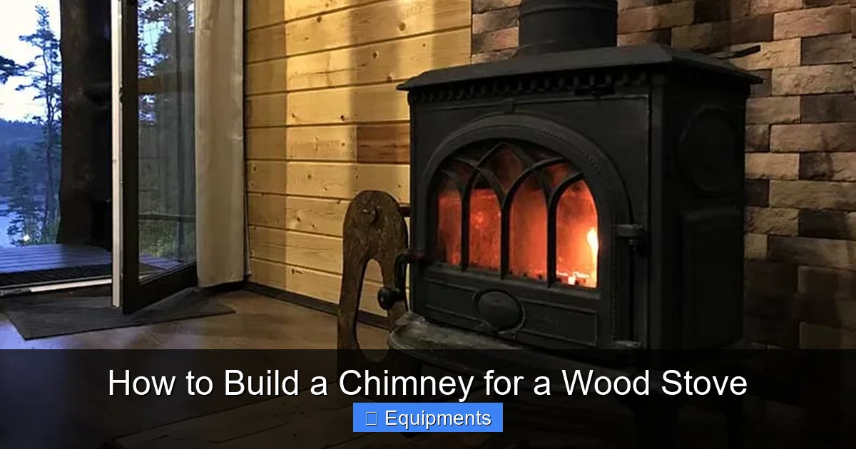 How to Build a Chimney for a Wood Stove