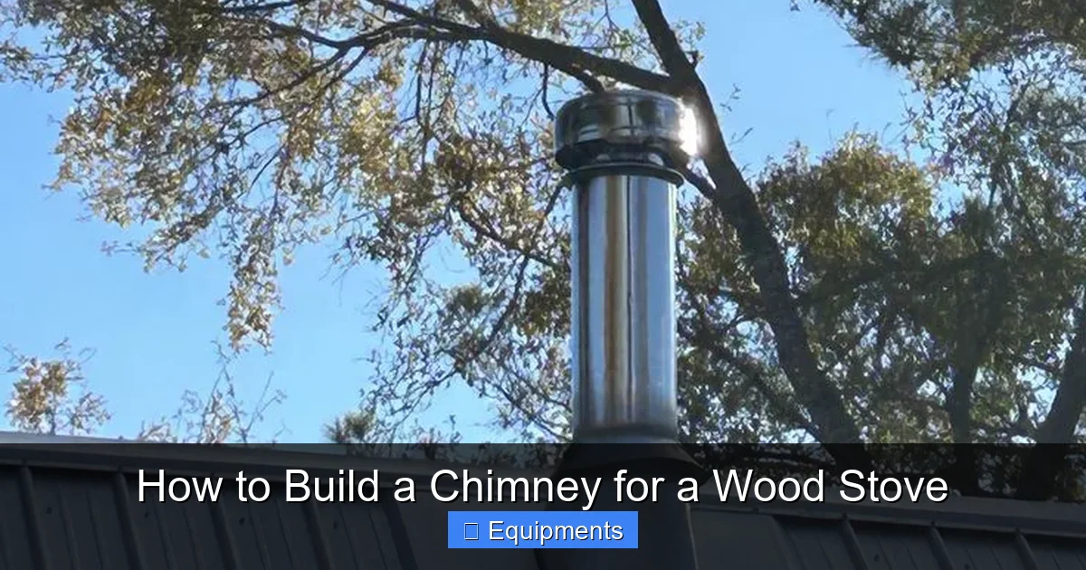 How to Build a Chimney for a Wood Stove