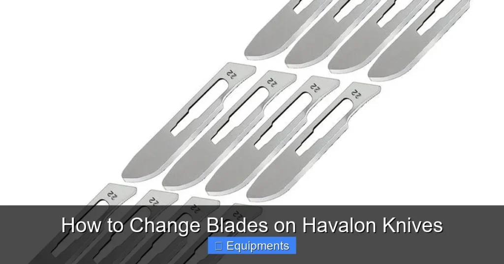 How to Change Blades on Havalon Knives
