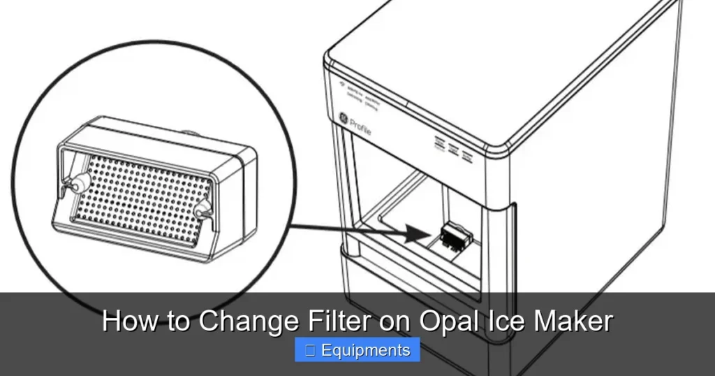 How to Change Filter on Opal Ice Maker