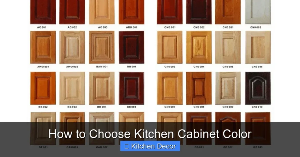 How to Choose Kitchen Cabinet Color