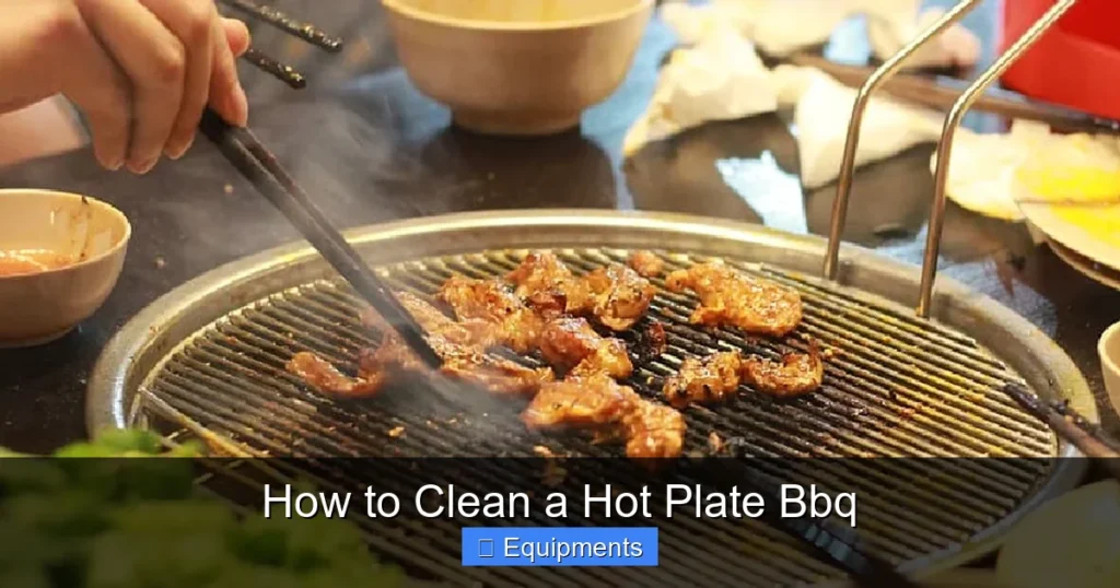 How to Clean a Hot Plate Bbq