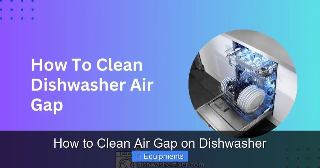 How to Clean Air Gap on Dishwasher