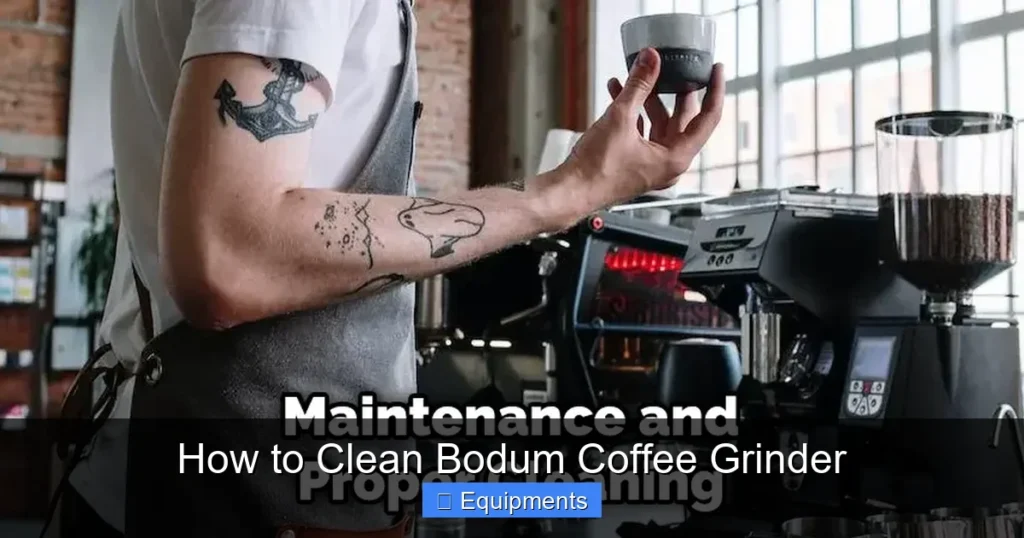 How to Clean Bodum Coffee Grinder