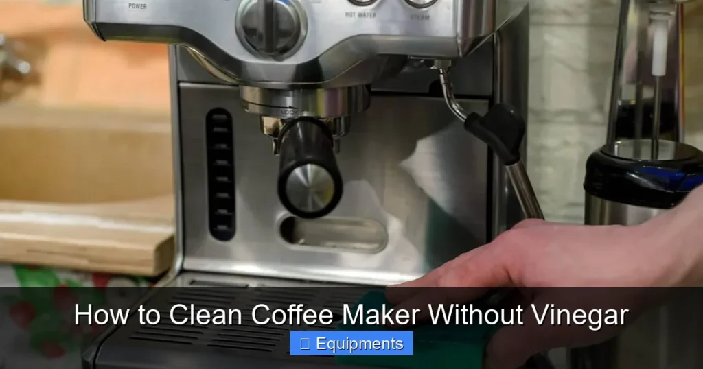 How to Clean Coffee Maker Without Vinegar