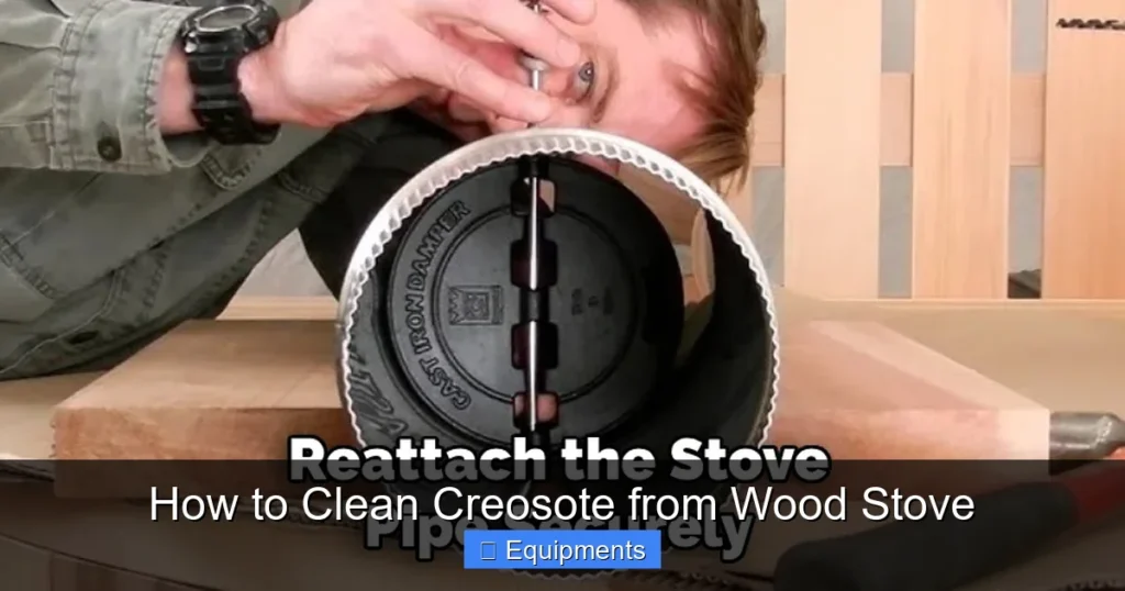 How to Clean Creosote from Wood Stove