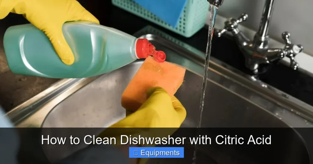 How to Clean Dishwasher with Citric Acid