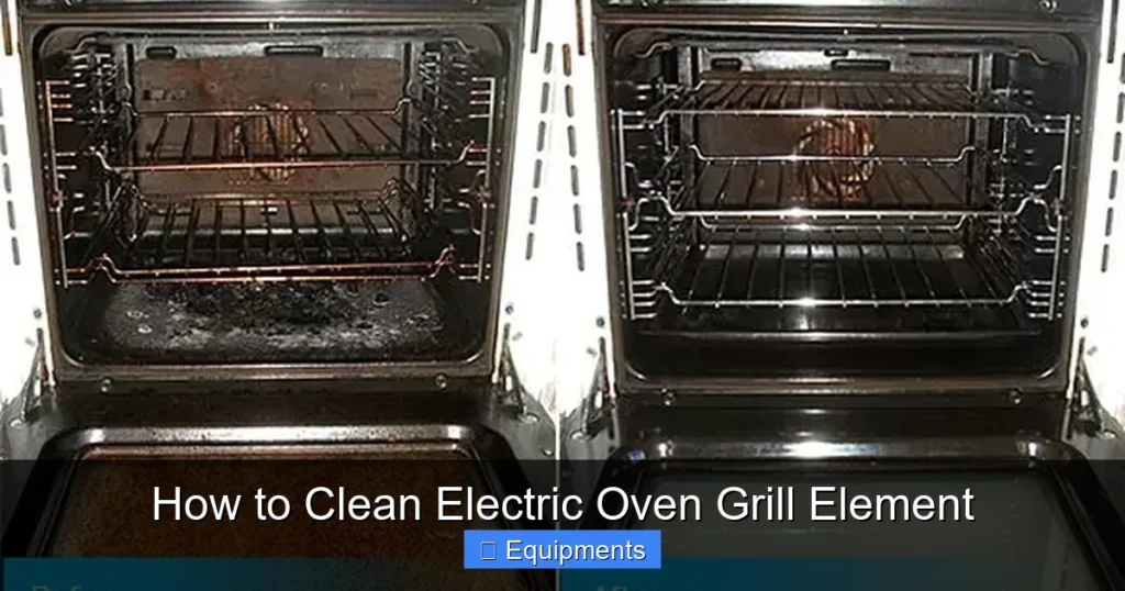 How to Clean Electric Oven Grill Element