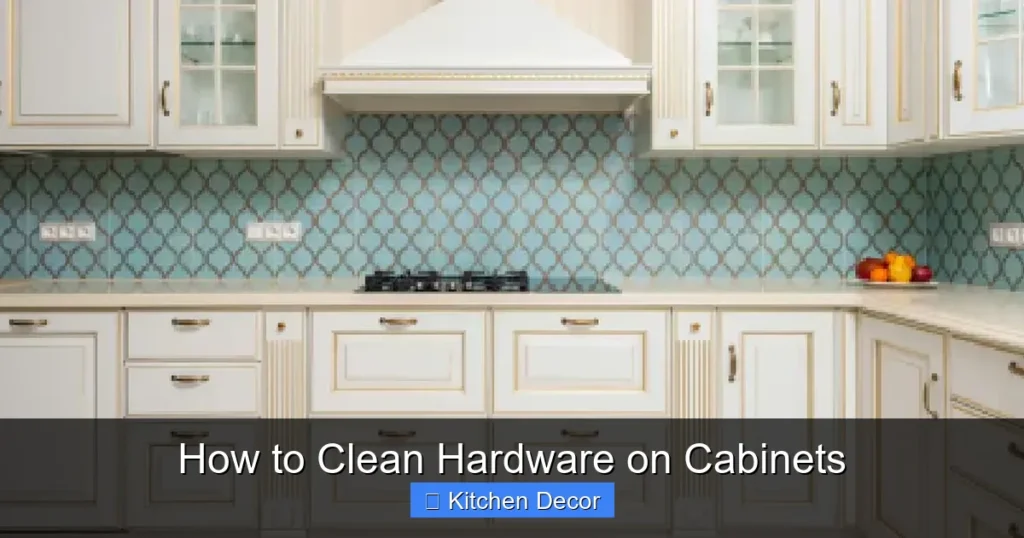 How to Clean Hardware on Cabinets