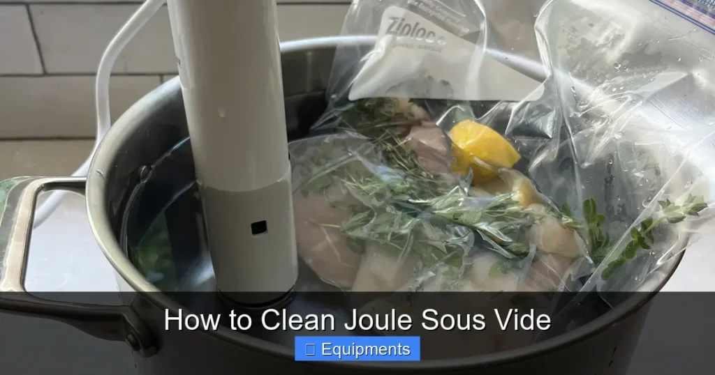 How to Clean Joule Sous Vide