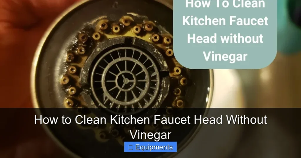 How to Clean Kitchen Faucet Head Without Vinegar