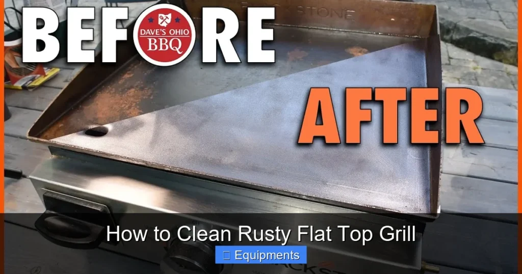 How to Clean Rusty Flat Top Grill