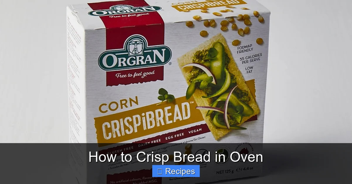 How to Crisp Bread in Oven