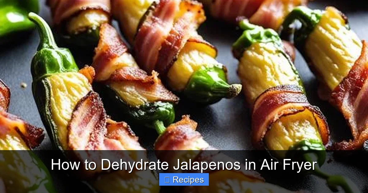 How to Dehydrate Jalapenos in Air Fryer