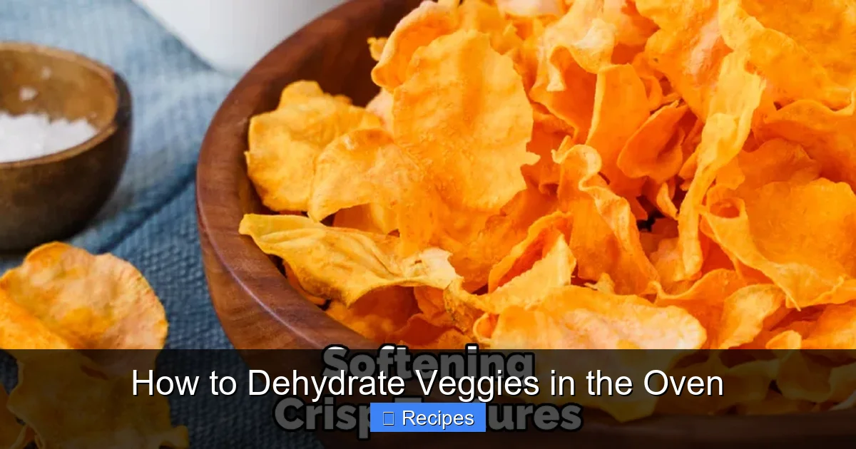 How to Dehydrate Veggies in the Oven