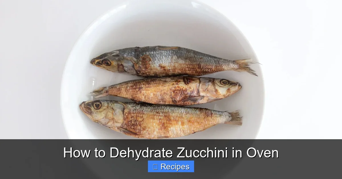 How to Dehydrate Zucchini in Oven