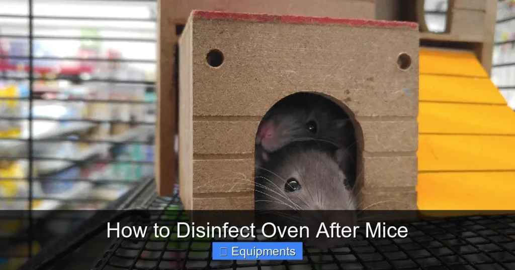 How to Disinfect Oven After Mice