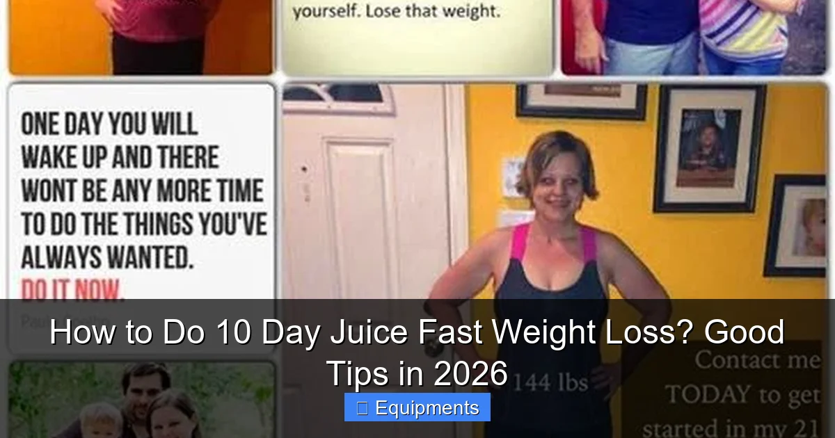 How to Do 10 Day Juice Fast Weight Loss? Good Tips in 2026