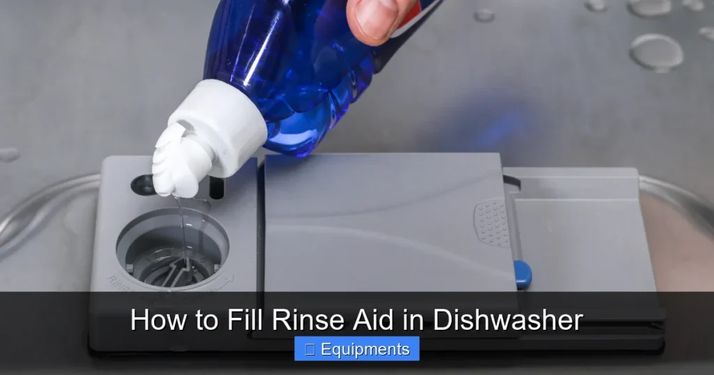 How to Fill Rinse Aid in Dishwasher