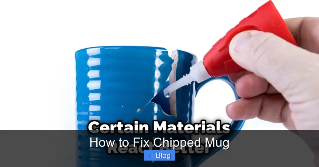 How to Fix Chipped Mug