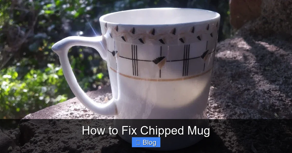 How to Fix Chipped Mug