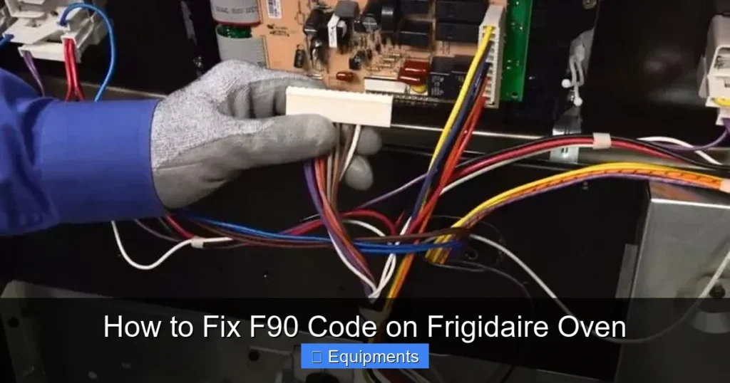 How to Fix F90 Code on Frigidaire Oven