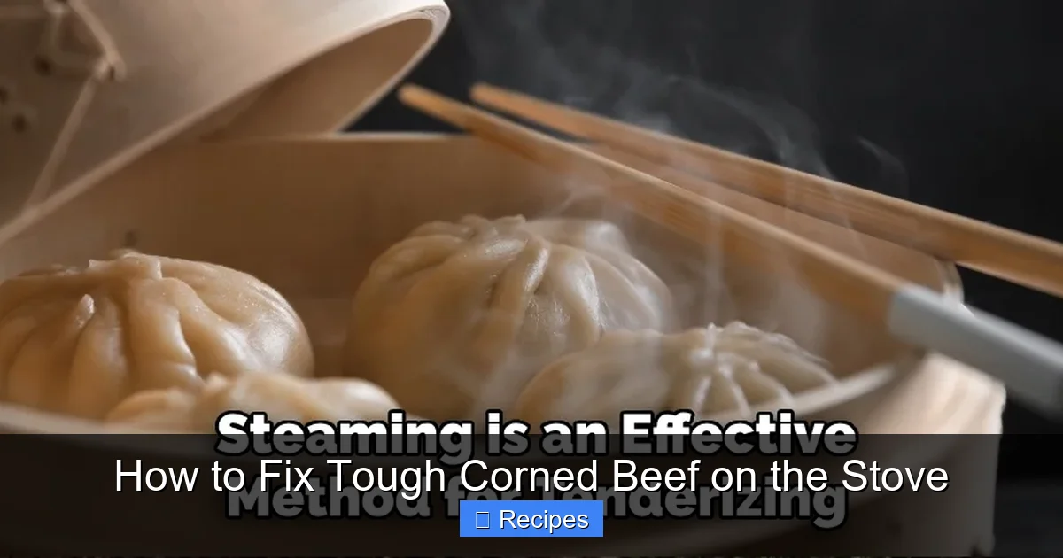 How to Fix Tough Corned Beef on the Stove
