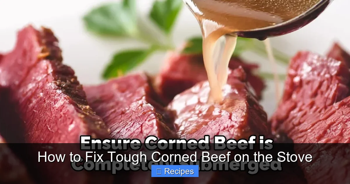 How to Fix Tough Corned Beef on the Stove