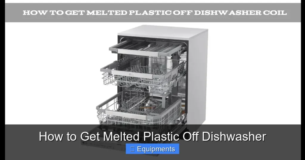 How to Get Melted Plastic Off Dishwasher