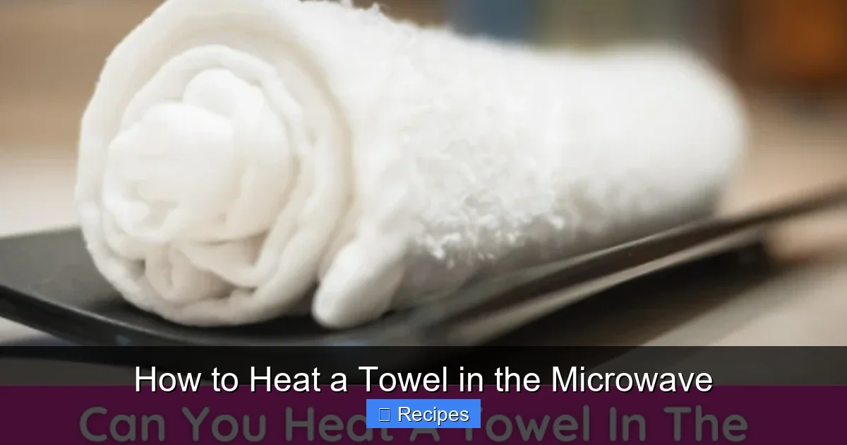 How to Heat a Towel in the Microwave
