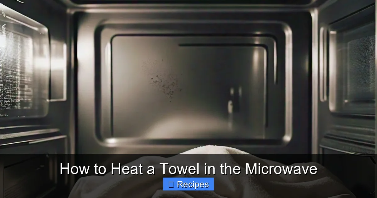 How to Heat a Towel in the Microwave
