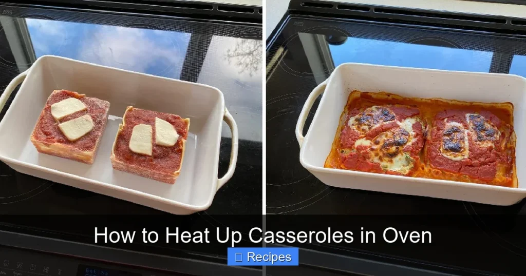 How to Heat Up Casseroles in Oven