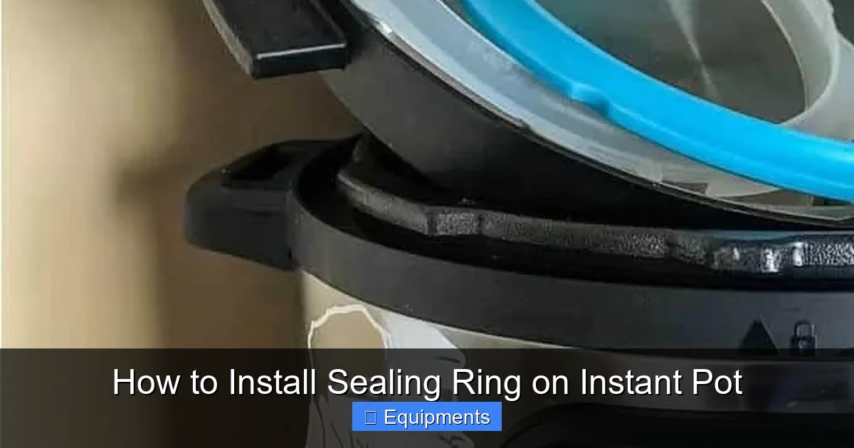 How to Install Sealing Ring on Instant Pot